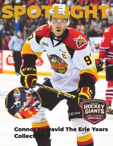 Before the NHL: Connor McDavid’s Erie Years Collection (Spotlight #1)